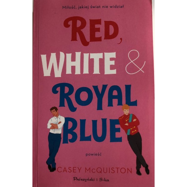 Red, white & royal blue McQuiston