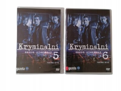 Kryminalni sezon 1 odc. 10-13 Zestaw 2x DVD