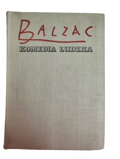Komedia ludzka szuanie Balzac