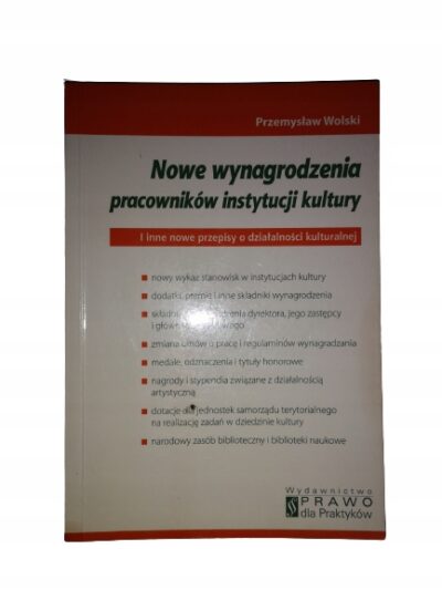 Nowe wynagrodzenia pracowników instytucji.. Wolski