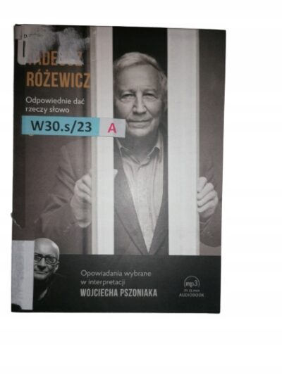 Odpowiednie dać rzeczy słowo Różewicz