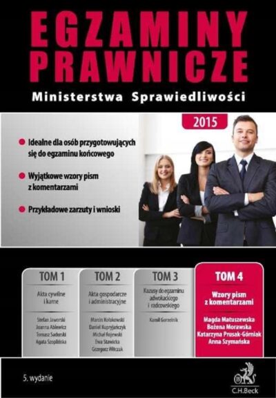 Egzaminy prawnicze Ministerstwa Sprawiedliwości T. - obrazek 2