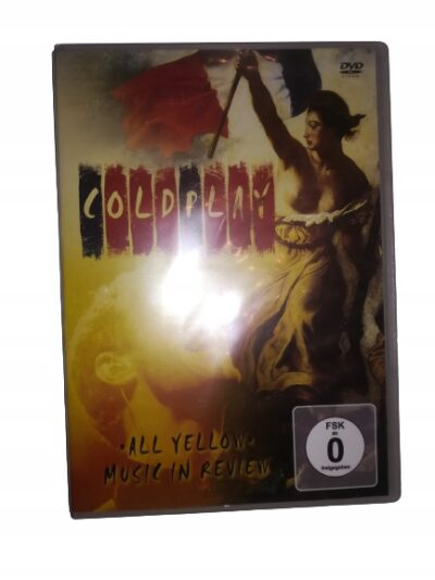Coldplay All Yellow Music in Review DVD