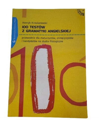 100 testow z gramatyki angielskiej Krzyżanowski