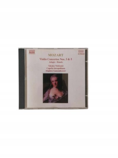 Violin Concertos Nos. 3 & 5 Mozart CD