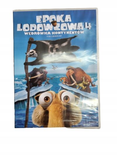 Epoka lodowcowa 4 wędrówka kontynetów DVD