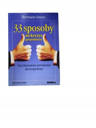 33 sposoby na kryzys gospodarczy Hermann Simon