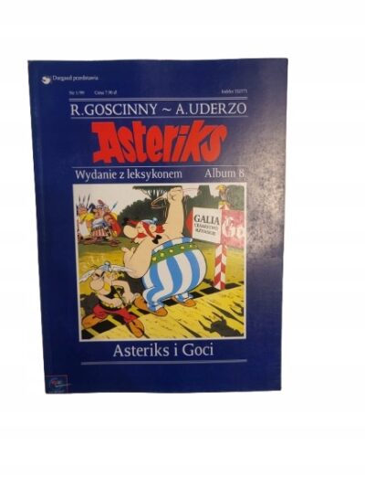 Asteriks Wydanie z leksykonem album 8 nr 1 Asteriks i Goci